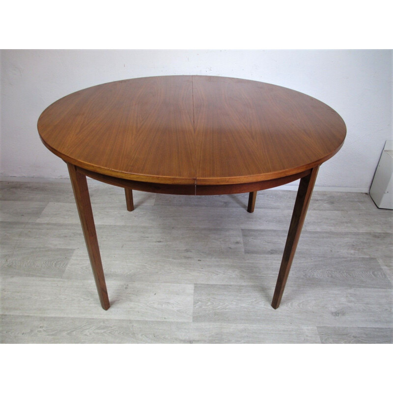 Vintage teak round table 1960