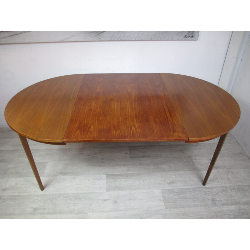 Vintage teak round table 1960