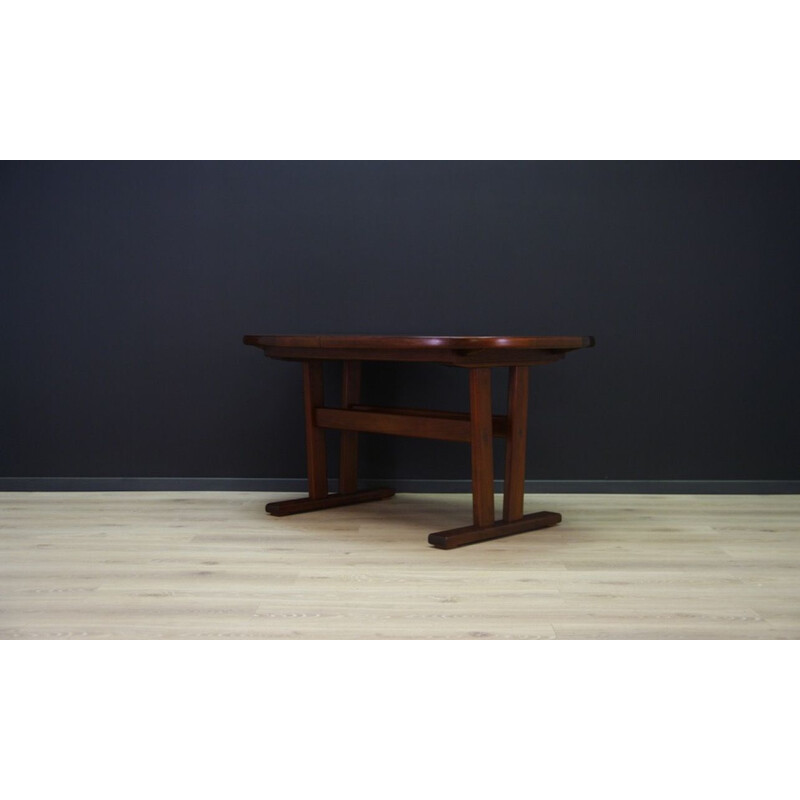 Vintage Danish rosewood table 1970