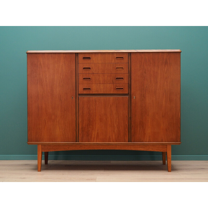 Vintage Highboard Teak 1960s