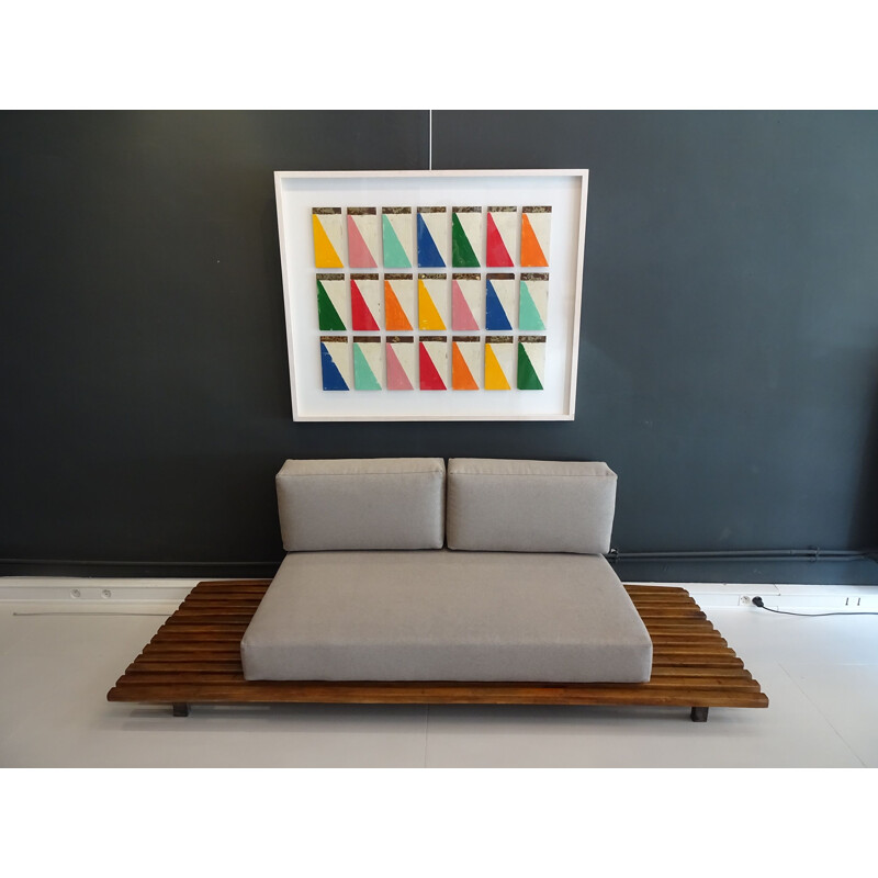 Banquette vintage Cansado Charlotte Perriand 1954