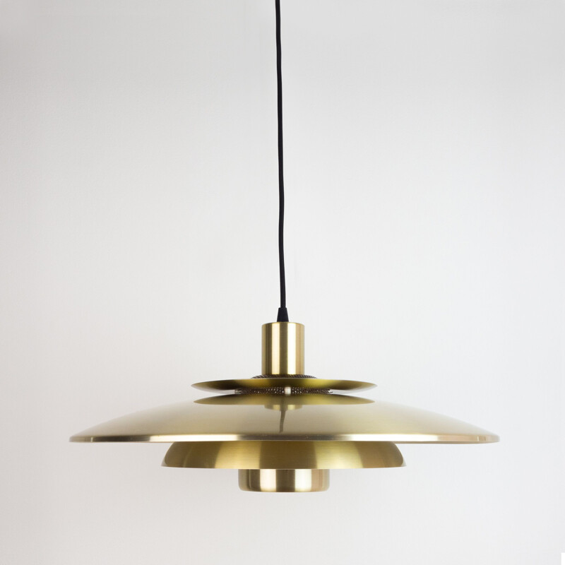 Vintage pendant lamp Jeka by Kurt Wiborg, Denmark, 1980s