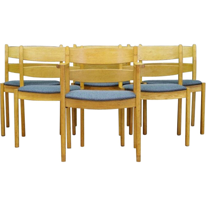 Lot de chaises vintage Kurt Ostervig danoise 1970