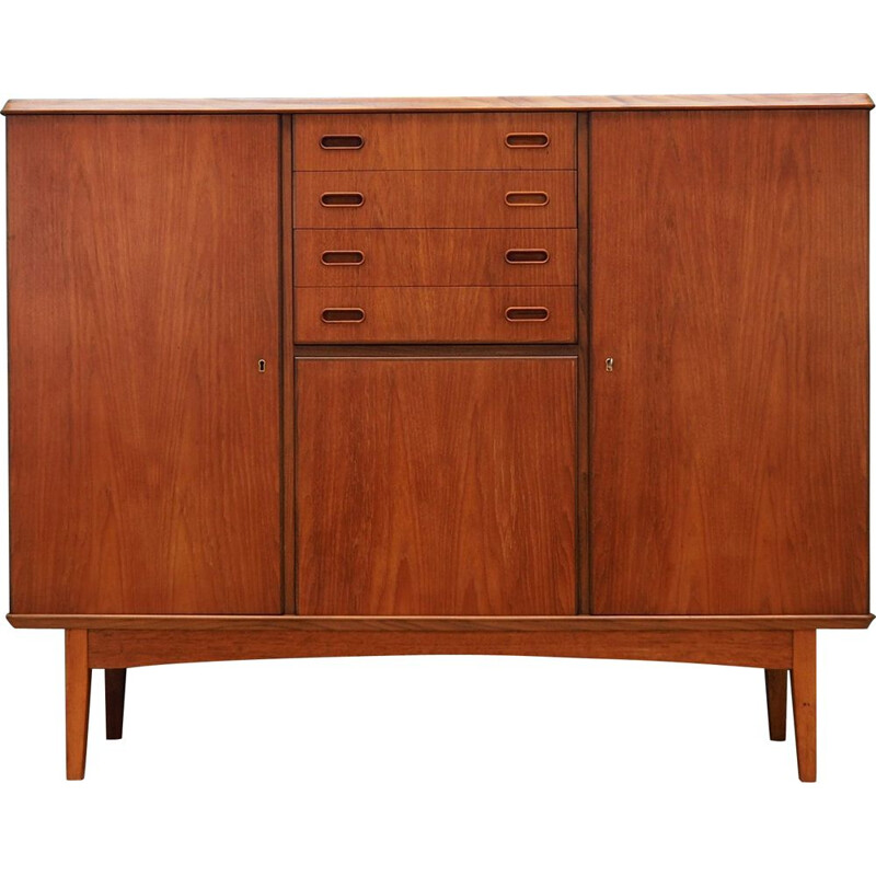 Vintage Highboard Teak 1960s