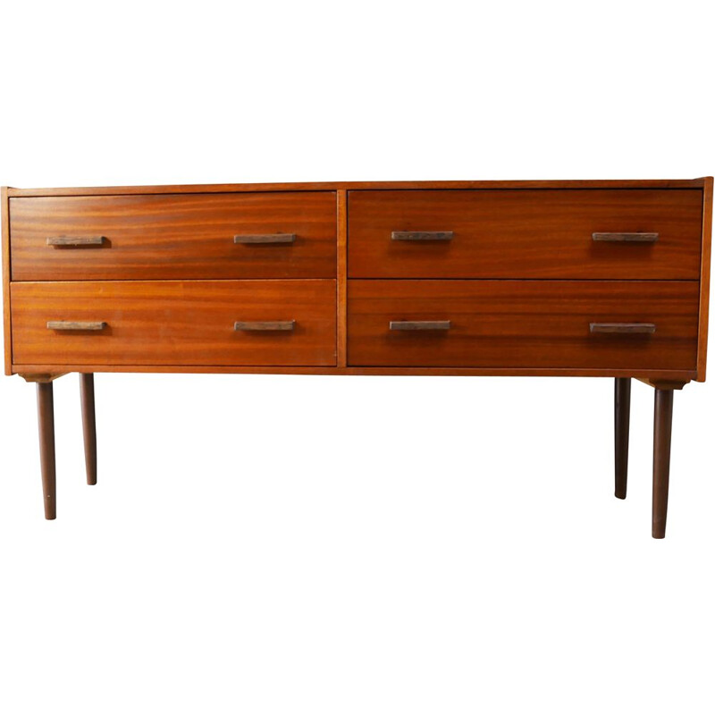 Small Danish mid century chest of drawers 1960