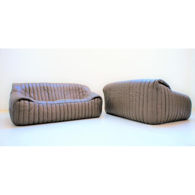 Pair of vintage sofas Annie Hieronimus , Cinna