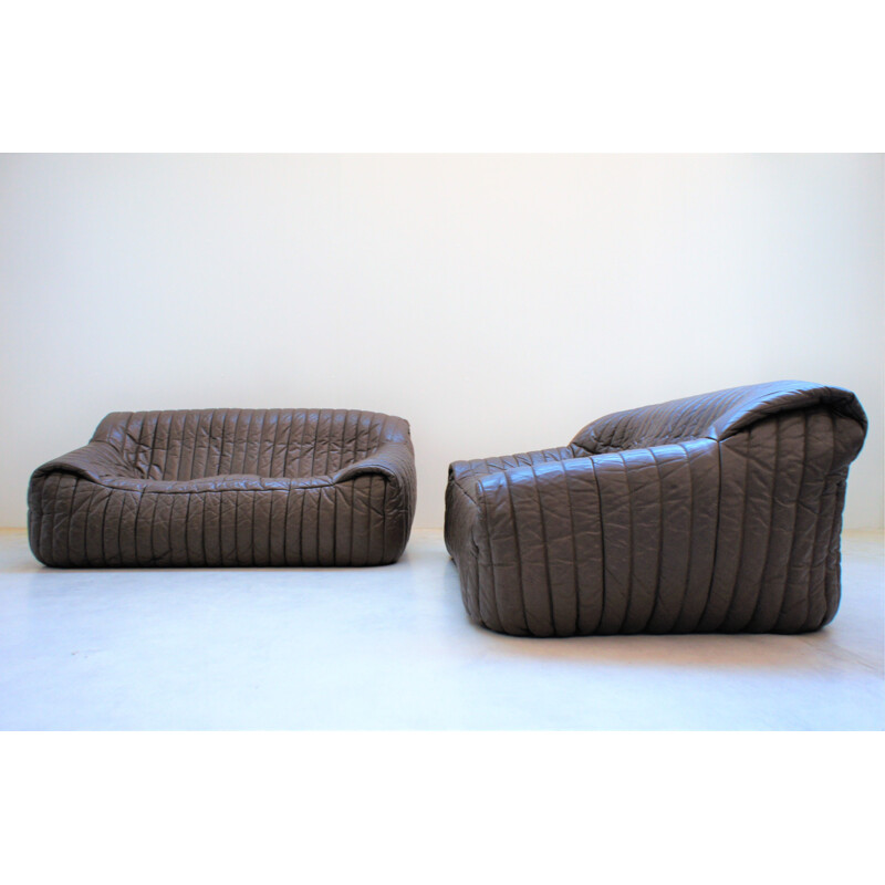 Pair of vintage sofas Annie Hieronimus , Cinna