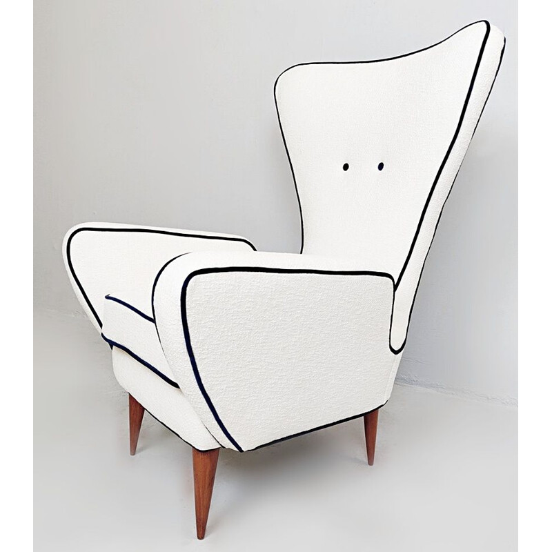  Paire de fauteuils par Sala Madini pour Decortex Firenze, 1950s
