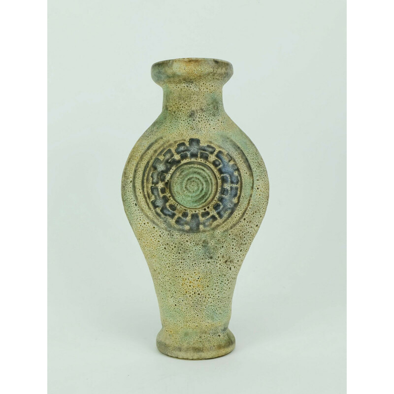 Vintage vase German "maya" decoration by Jopeko 1960
