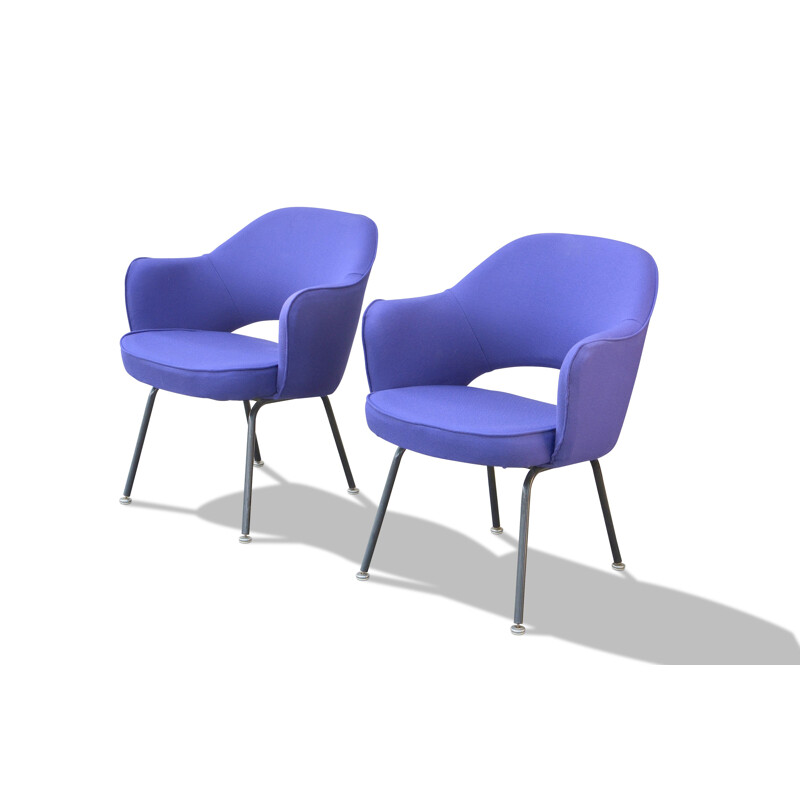 Pair of vintage armchairs by Eero Saarinen KNOLL