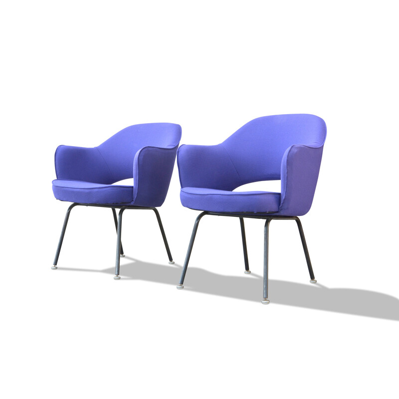 Pair of vintage armchairs by Eero Saarinen KNOLL