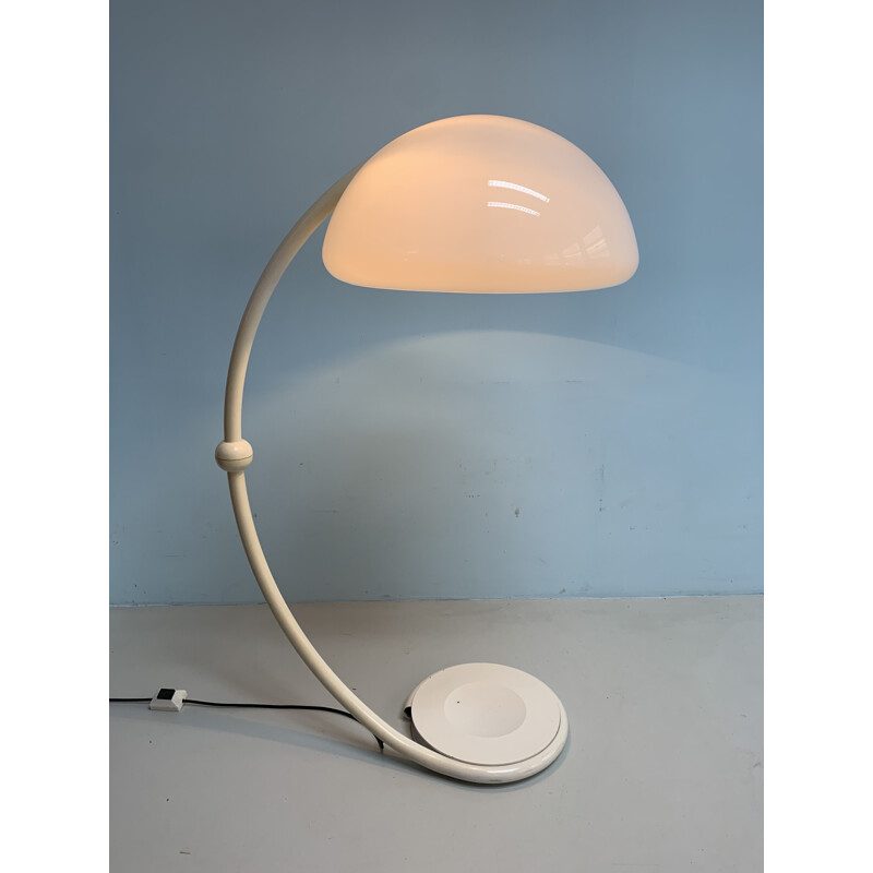 Vintage Serpente floor lamp by Ellie Martinelli 1970s