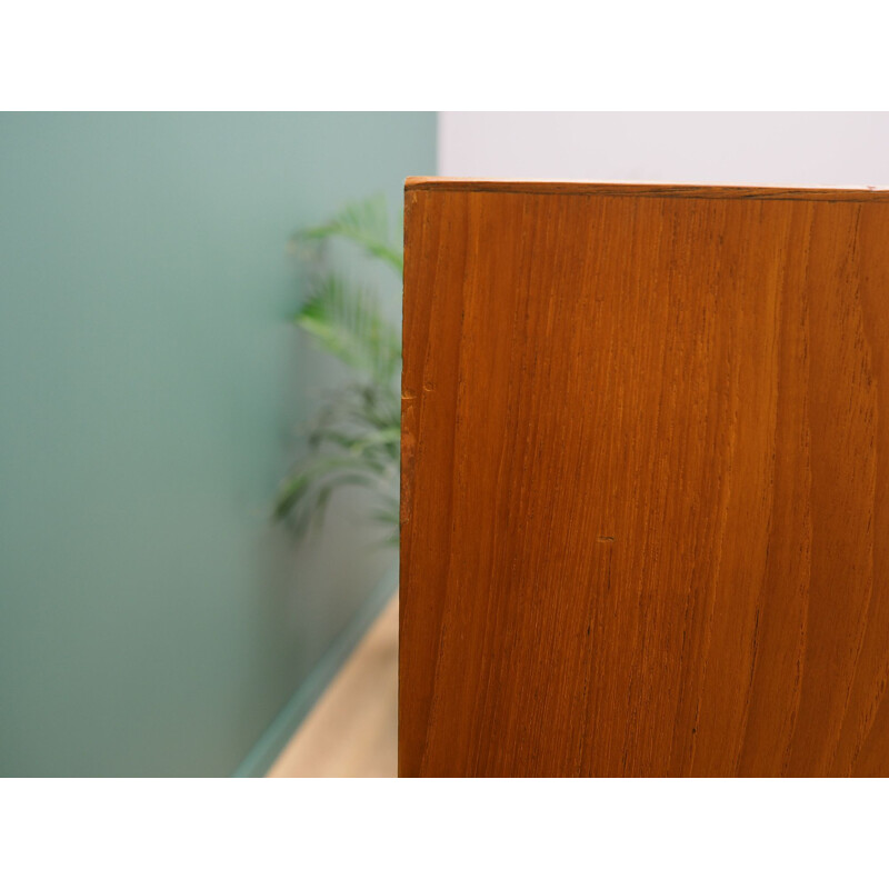 Vintage teak chest of drawers 1960