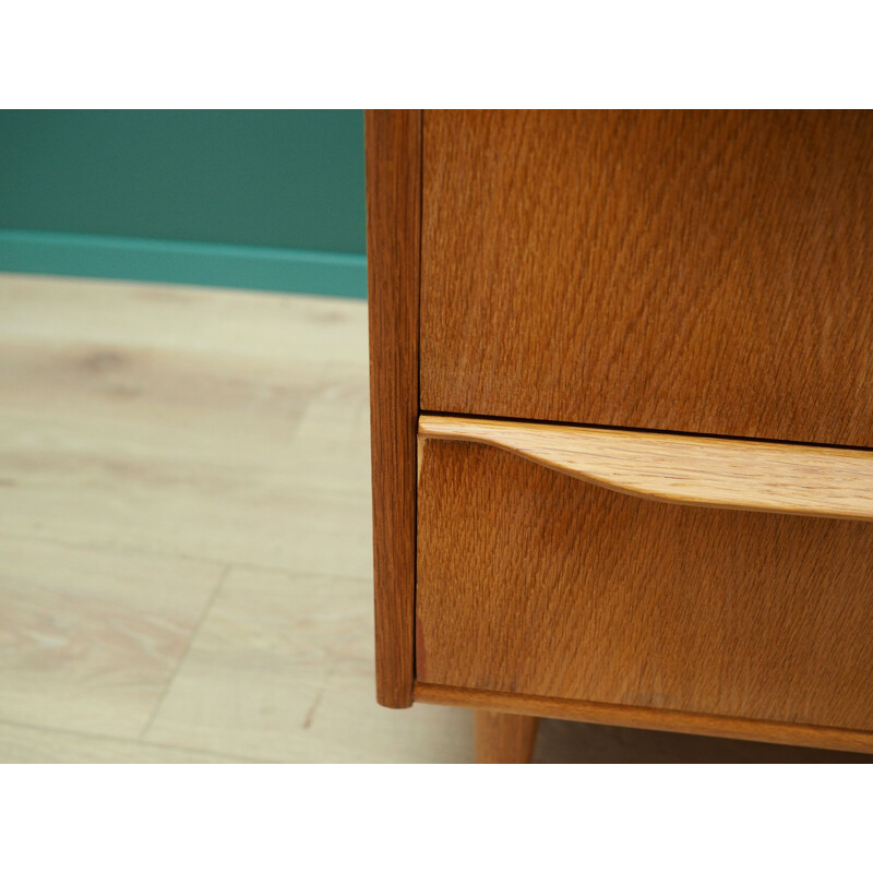 Vintage chest of drawers in ash Denmark 1960s