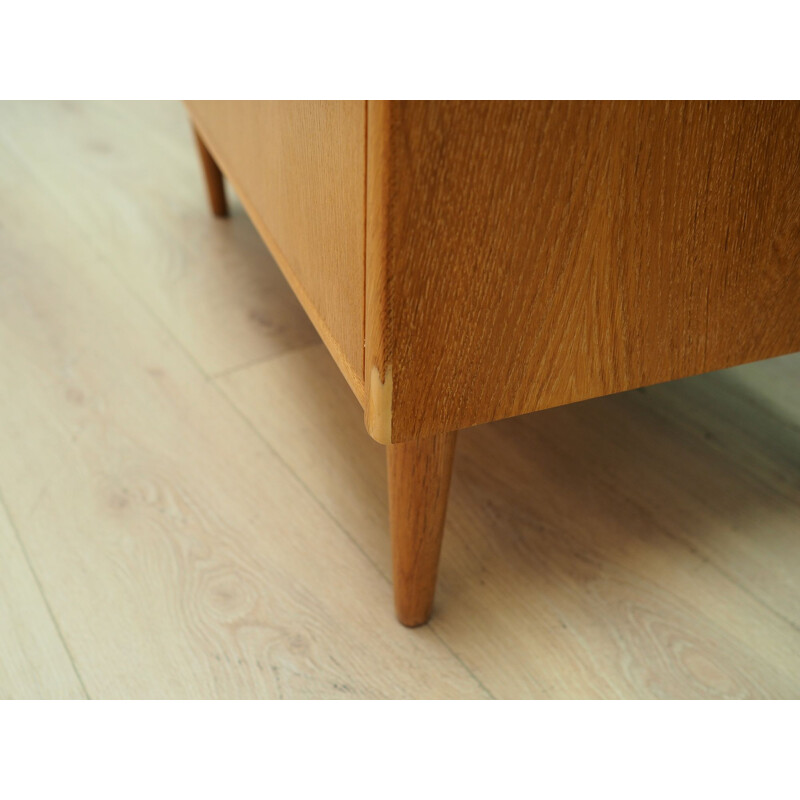 Vintage chest of drawers in ash Denmark 1960s