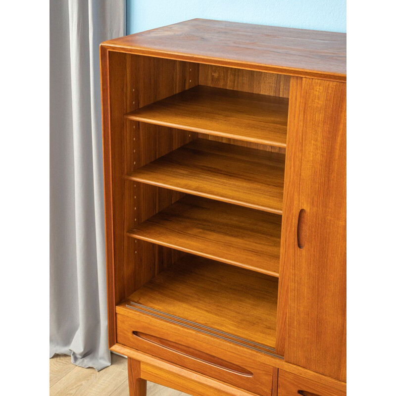 Vintage teak highboard by Bernhard Pedersen & Son 1960s