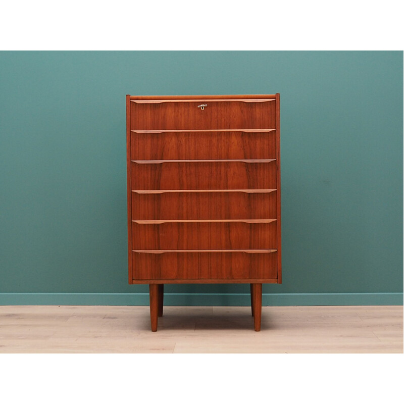 Vintage teak Chest Of Drawers, Denmark, 1960	