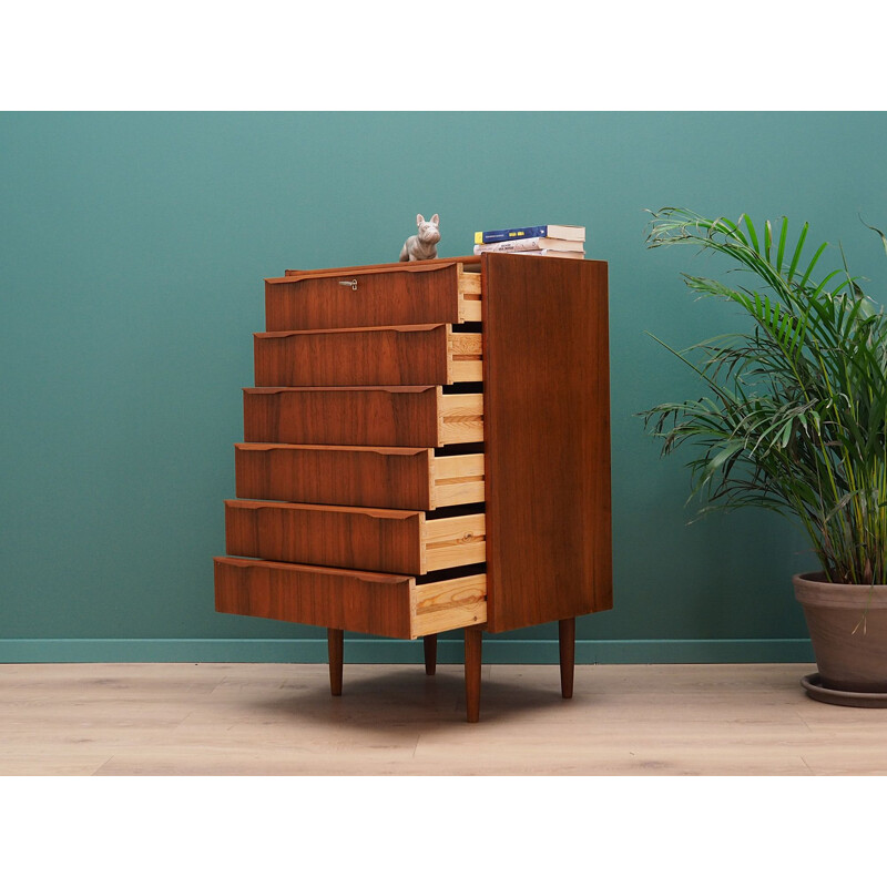 Vintage teak Chest Of Drawers, Denmark, 1960	