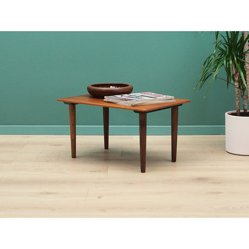 Vintage Teak coffee table, Danish 1970s	