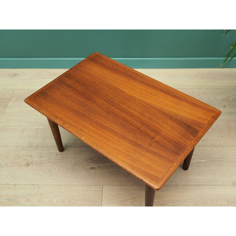 Table basse vintage en teck, Danemark 1970