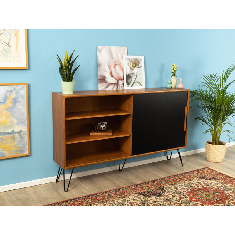 Vintage sideboard  in teak veneer WK Möbel Germany 1960s