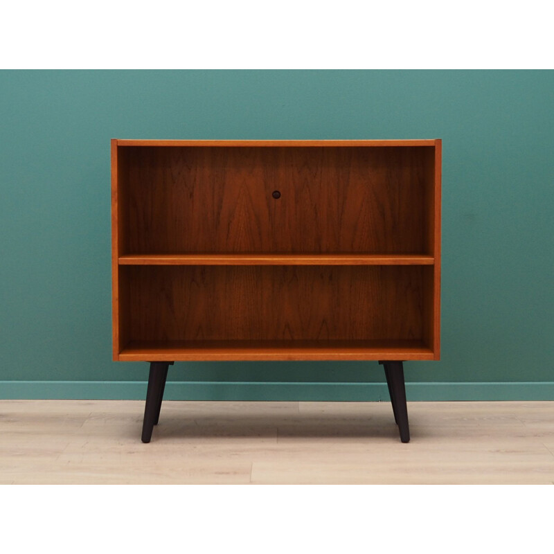 Vintage teak bookcase, Scandinavian 1960	