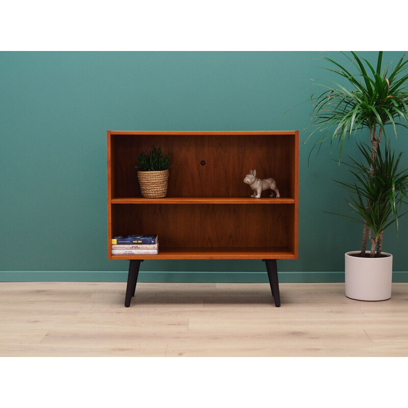 Vintage teak bookcase, Scandinavian 1960	