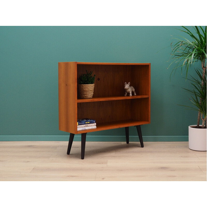 Vintage teak bookcase, Scandinavian 1960	