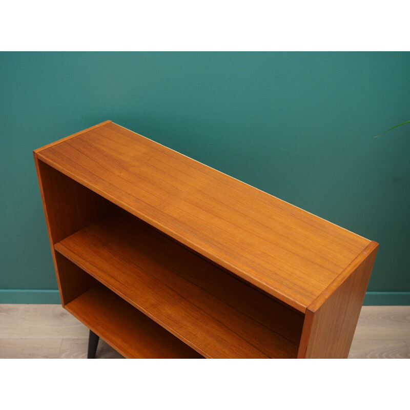 Vintage teak bookcase, Scandinavian 1960	