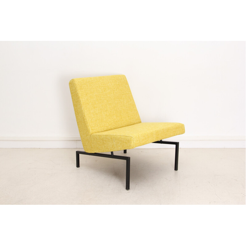 Steiner "Tempo" yellow low chair, Joseph André MOTTE - 1960