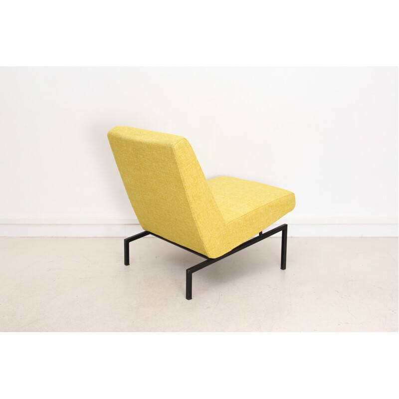 Steiner "Tempo" yellow low chair, Joseph André MOTTE - 1960