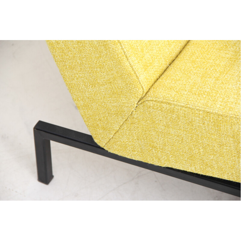Steiner "Tempo" yellow low chair, Joseph André MOTTE - 1960