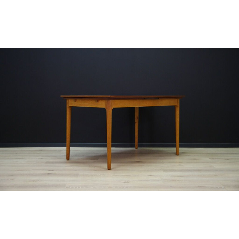 Vintage dining table in teak, Denmark, 1970