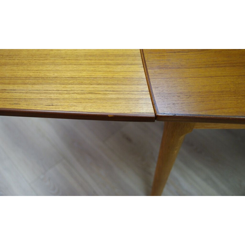 Vintage dining table in teak, Denmark, 1970