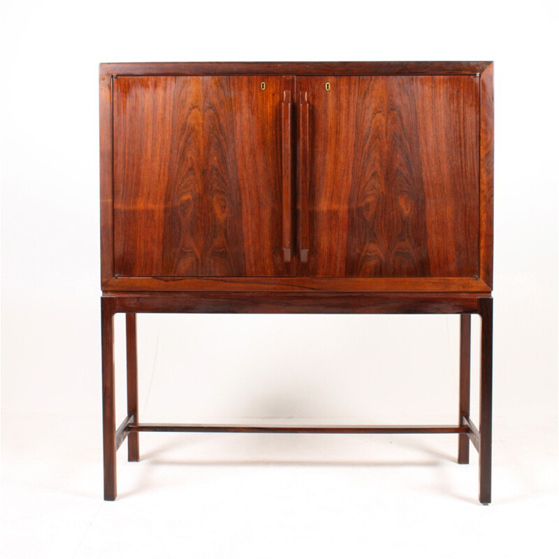 Norwegian Bruksbo sideboard with bar, Torbjorn AFDAL - 1960s