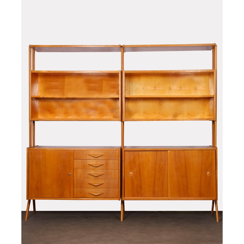 Vintage wall unit by Frantisek Jirak for Tatra Nabytok, 1962