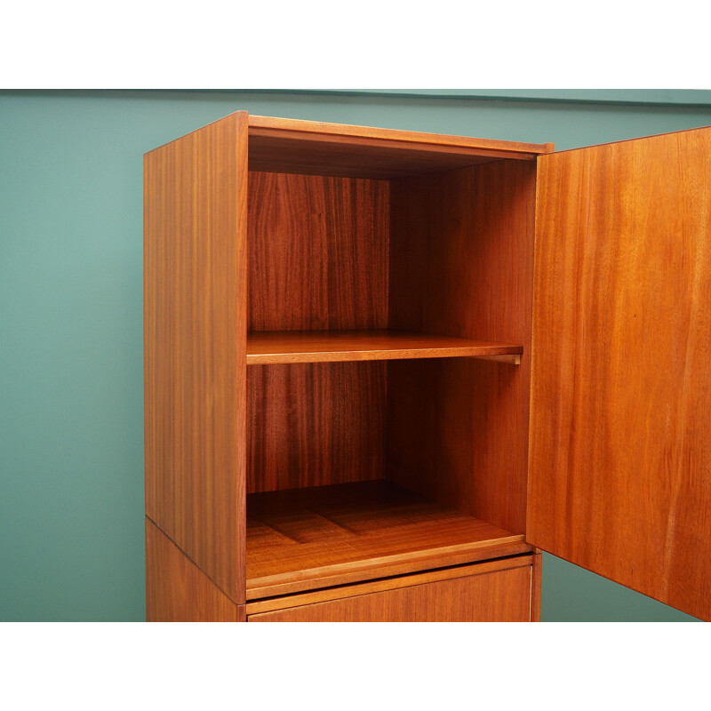 Vintage teak wardrobe Danish 1970