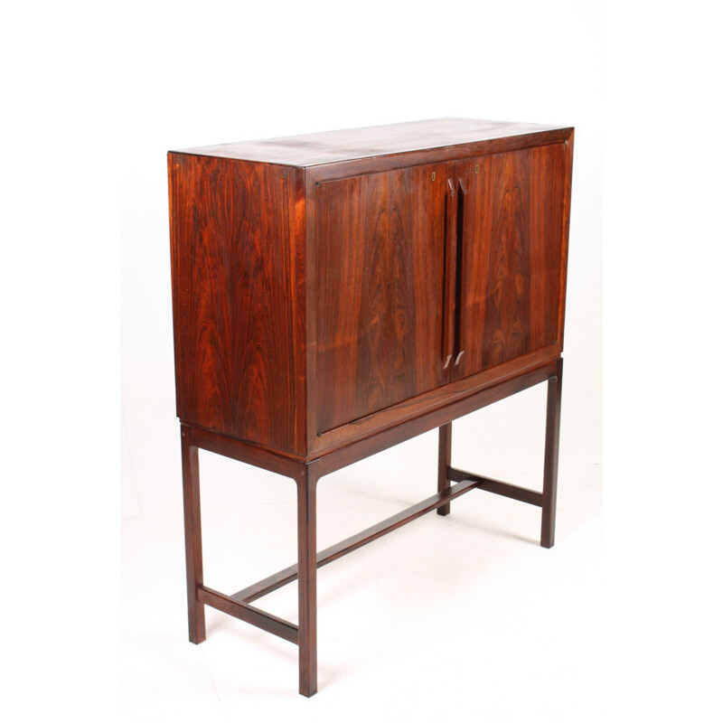 Norwegian Bruksbo sideboard with bar, Torbjorn AFDAL - 1960s