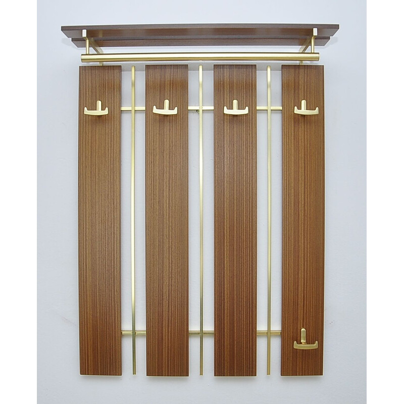 Vintage Wall coat rack, 1970s