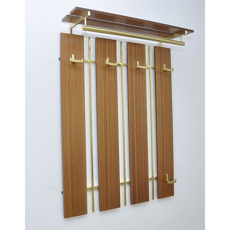 Vintage Wall coat rack, 1970s