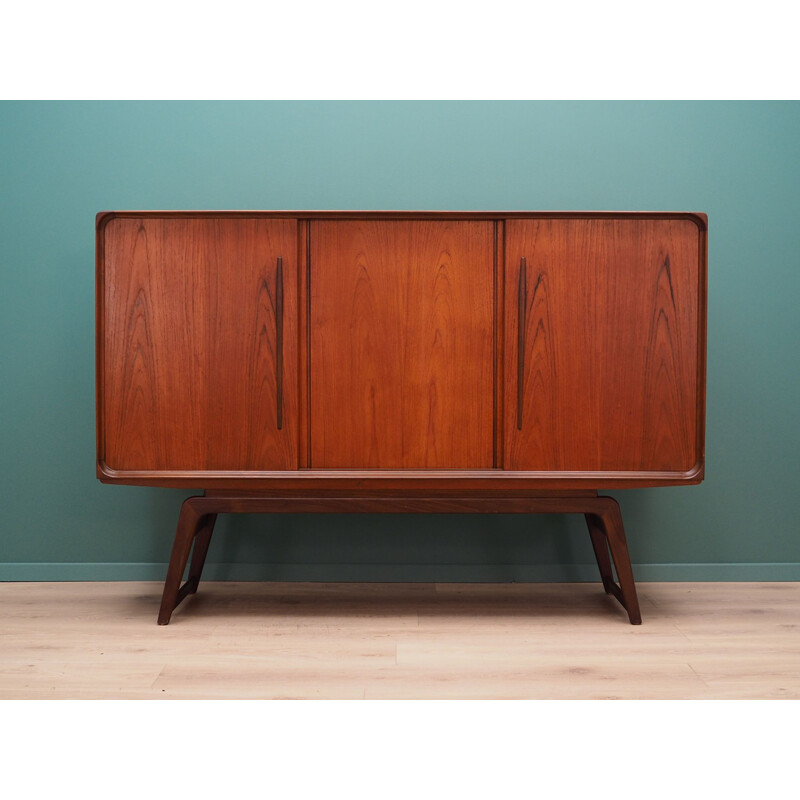 Vintage teak cabinet, Scandinavian 1970	