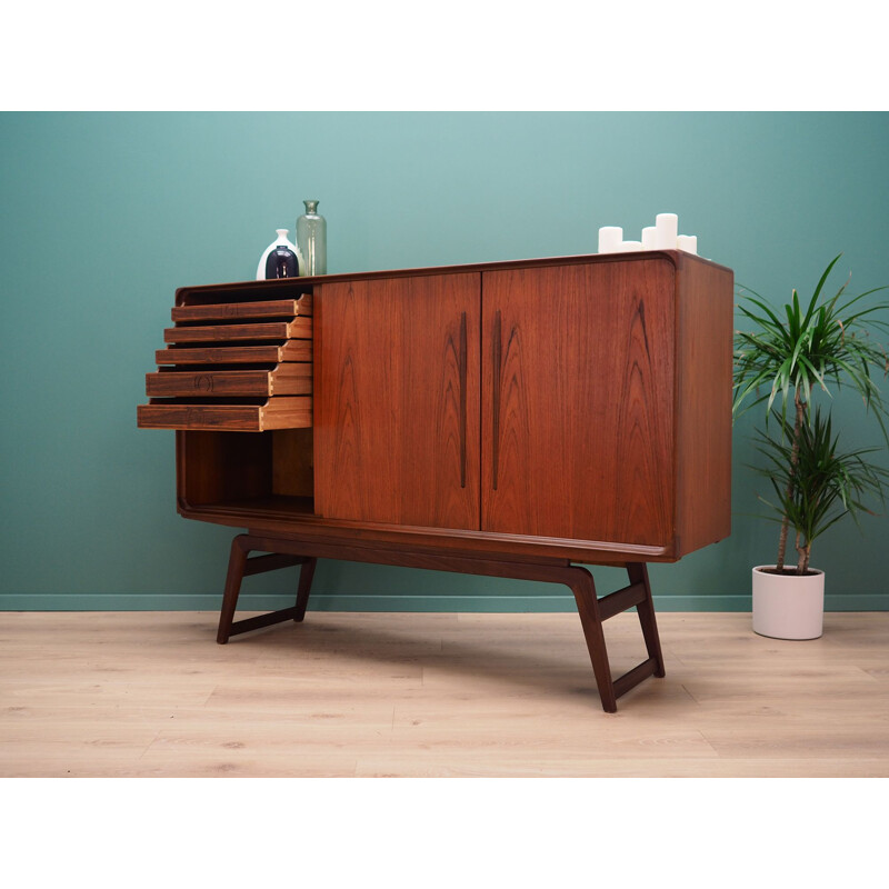 Vintage teak cabinet, Scandinavian 1970	