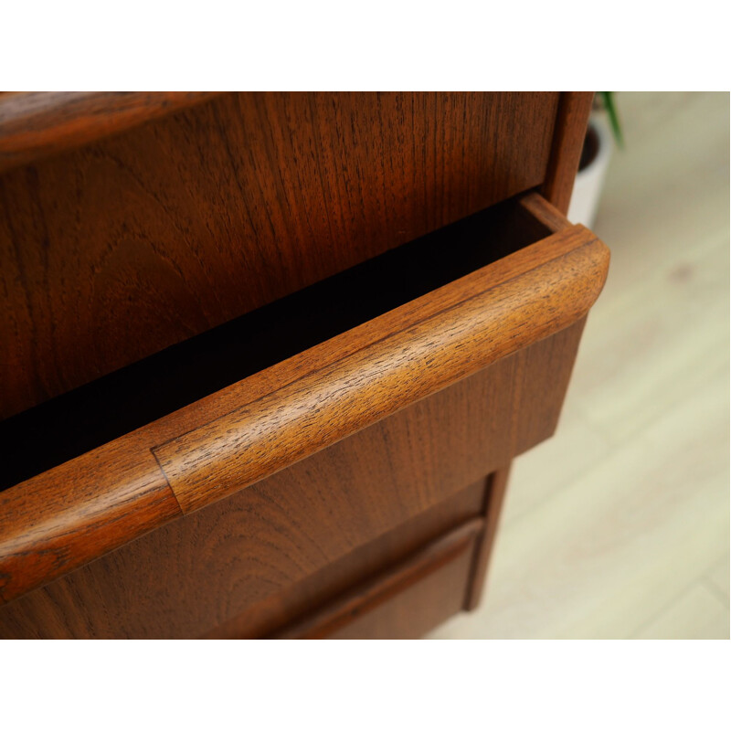 Vintage teak chest of drawers Scandinavian 1970