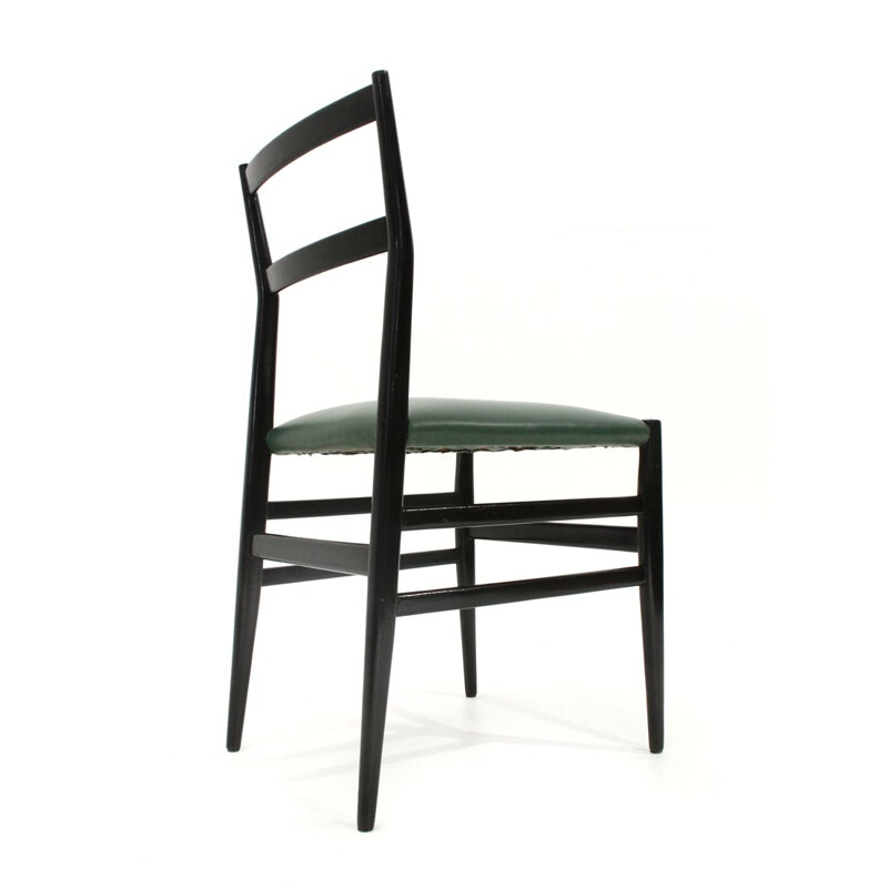 Set of vintage 6 chairs by Gio Ponti for Cassina, 1950s