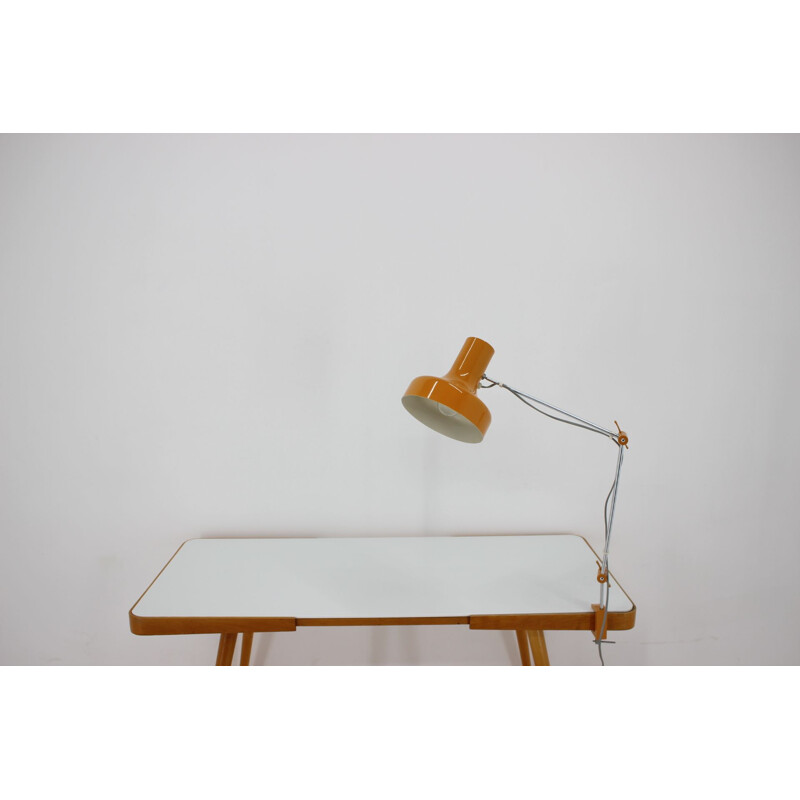 Vintage adjustable table lamp in lacquered metal by Napako, Czechoslovakia 1970