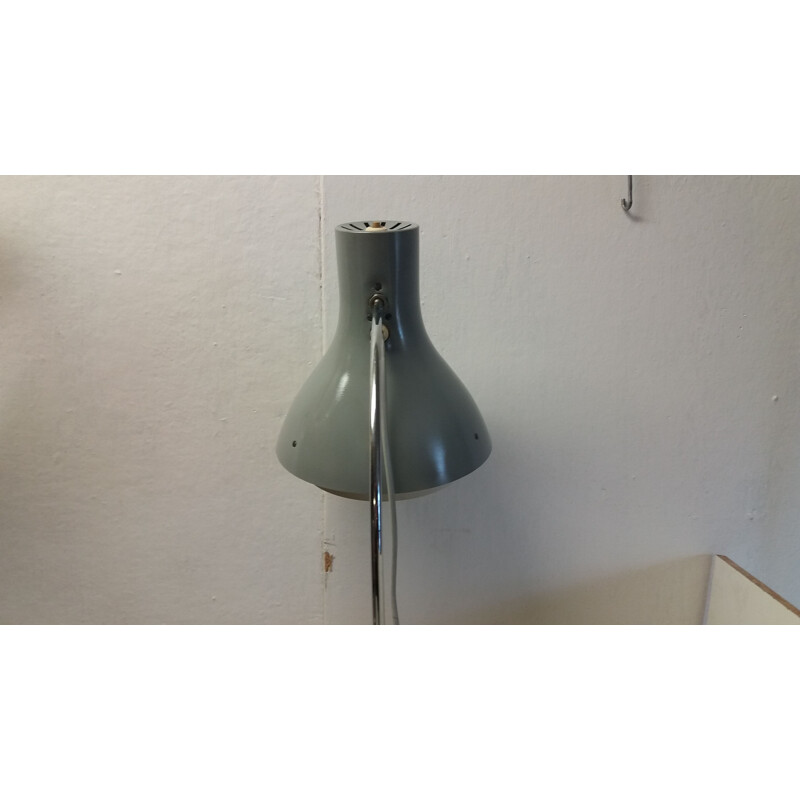 Vintage-Stehlampe aus Metall von Josef Hůrka für Napako, Tschechoslowakei 1960
