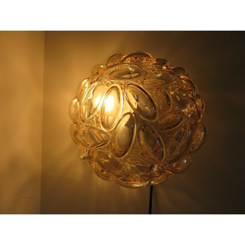 Vintage bubble wall lamp by Helena Tynell 1970