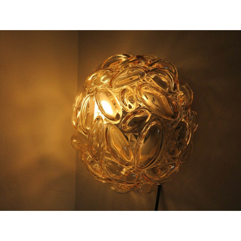 Vintage bubble wall lamp by Helena Tynell 1970