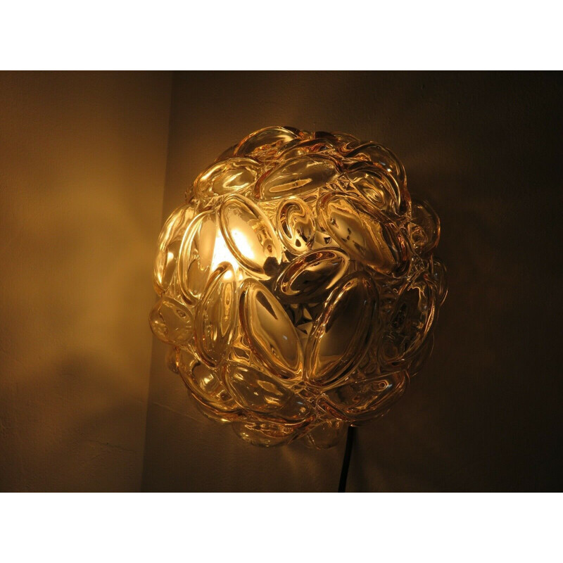 Vintage bubble wall lamp by Helena Tynell 1970