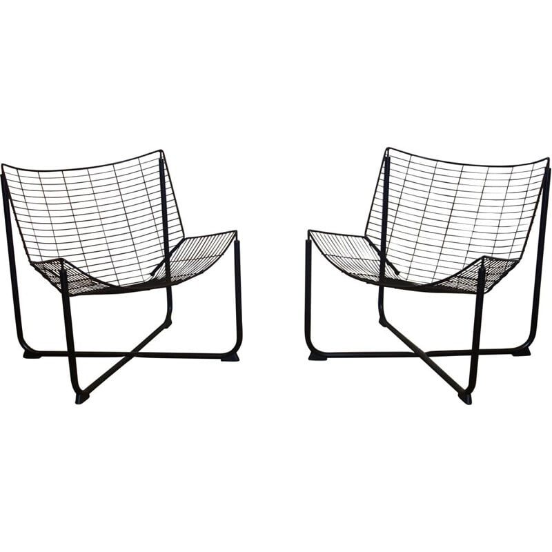 Paire de fauteuils vintage Jarpen de Niels Gammelgaard pour Ikea 1980